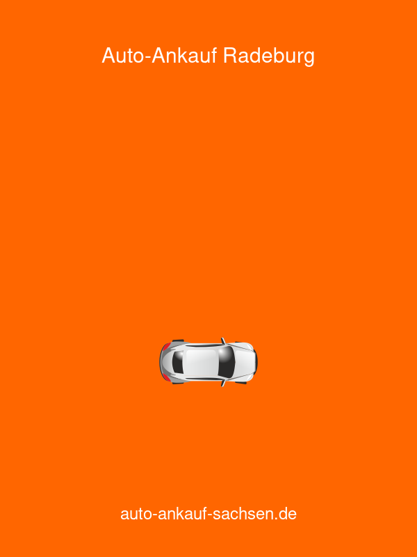 Auto-Ankauf Sachsen